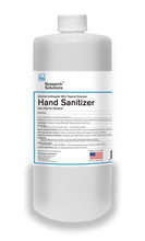 Load image into Gallery viewer, (Taxable) Hand Sanitizer Alcohol Antiseptic - Quart (case of 12) *Non-Sterile Solution
